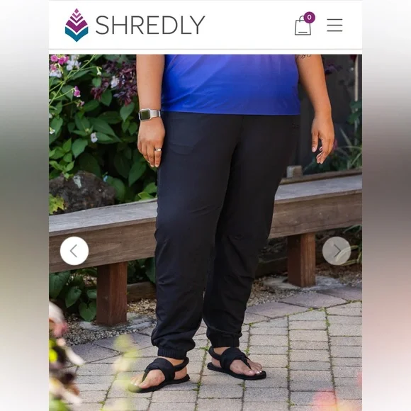Shredly // Limitless - Stretch Waistband High-Rise Pant : Noir - Picture 2 of 10